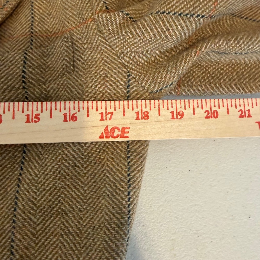 VTG The Limited Wool Blend Herringbone Tweed Blazer Career Academia Size 6 - Picture 8 of 8